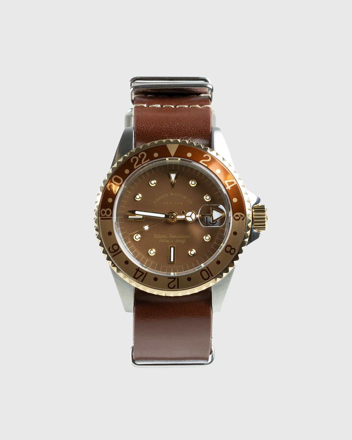 Vague Watch Co. – GMT Brown | Highsnobiety Shop
