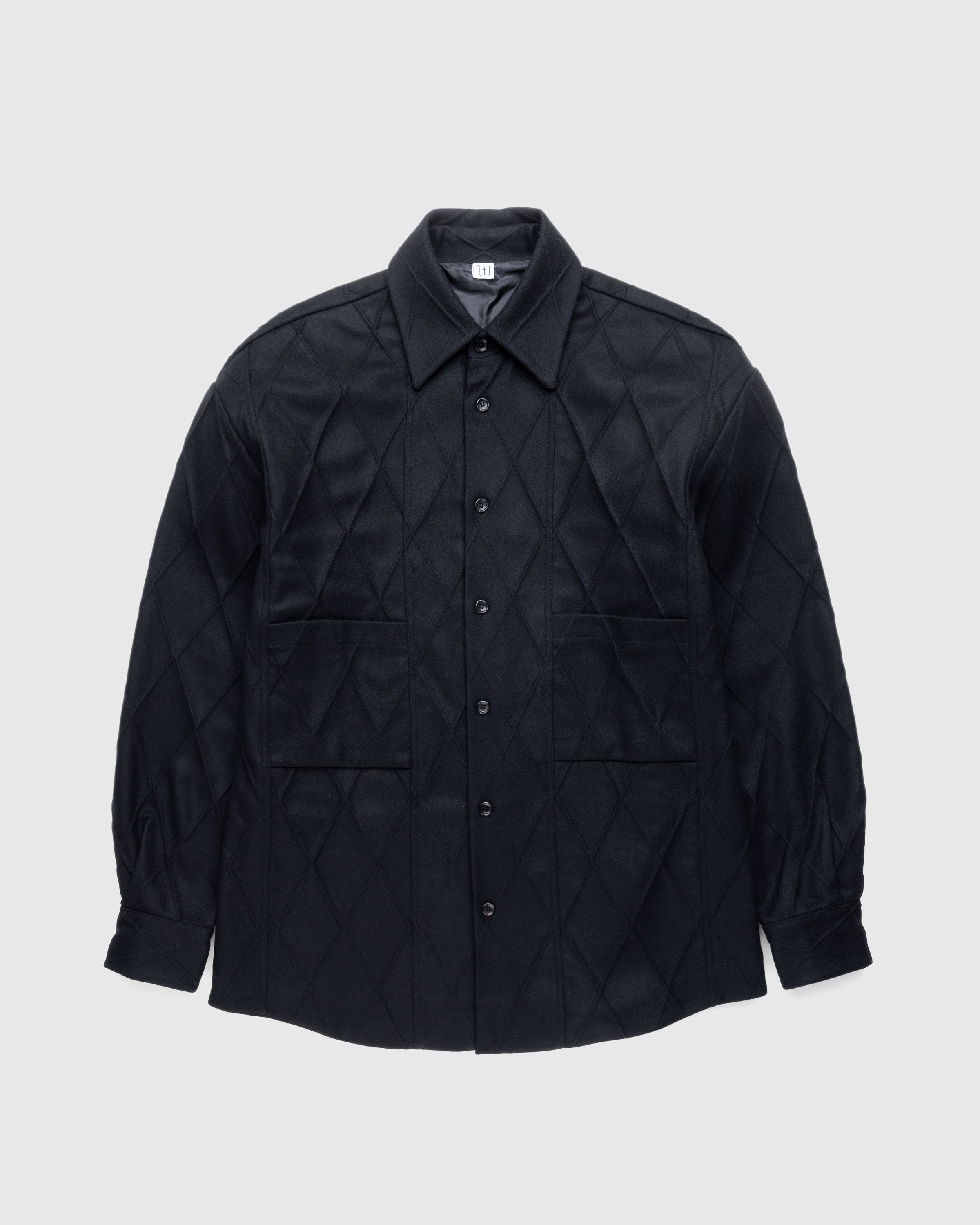 Winnie New York – Quilted Shirt Jacket Black | Highsnobiety Shop