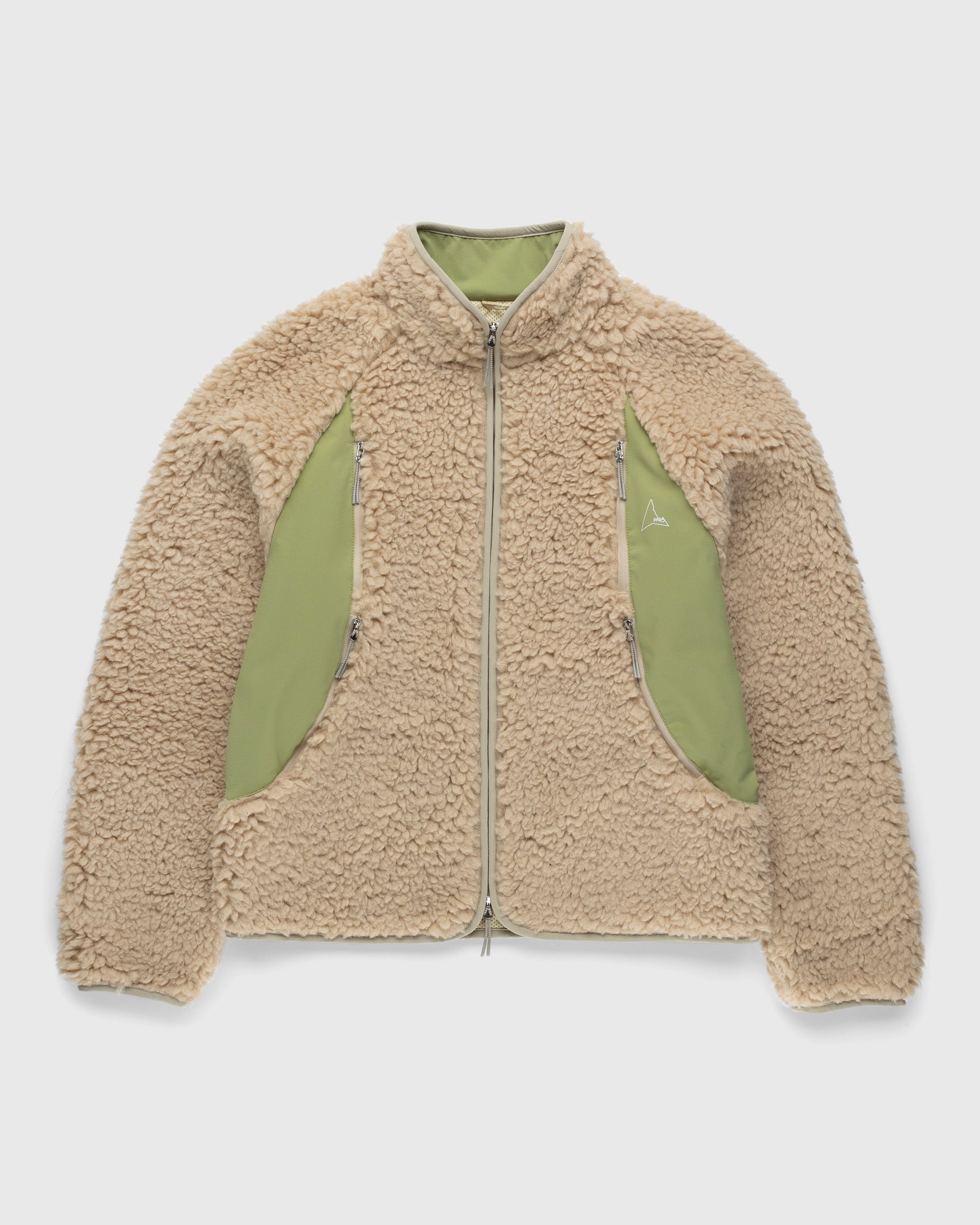 ROA – Fleece Jacket Beige | Highsnobiety Shop
