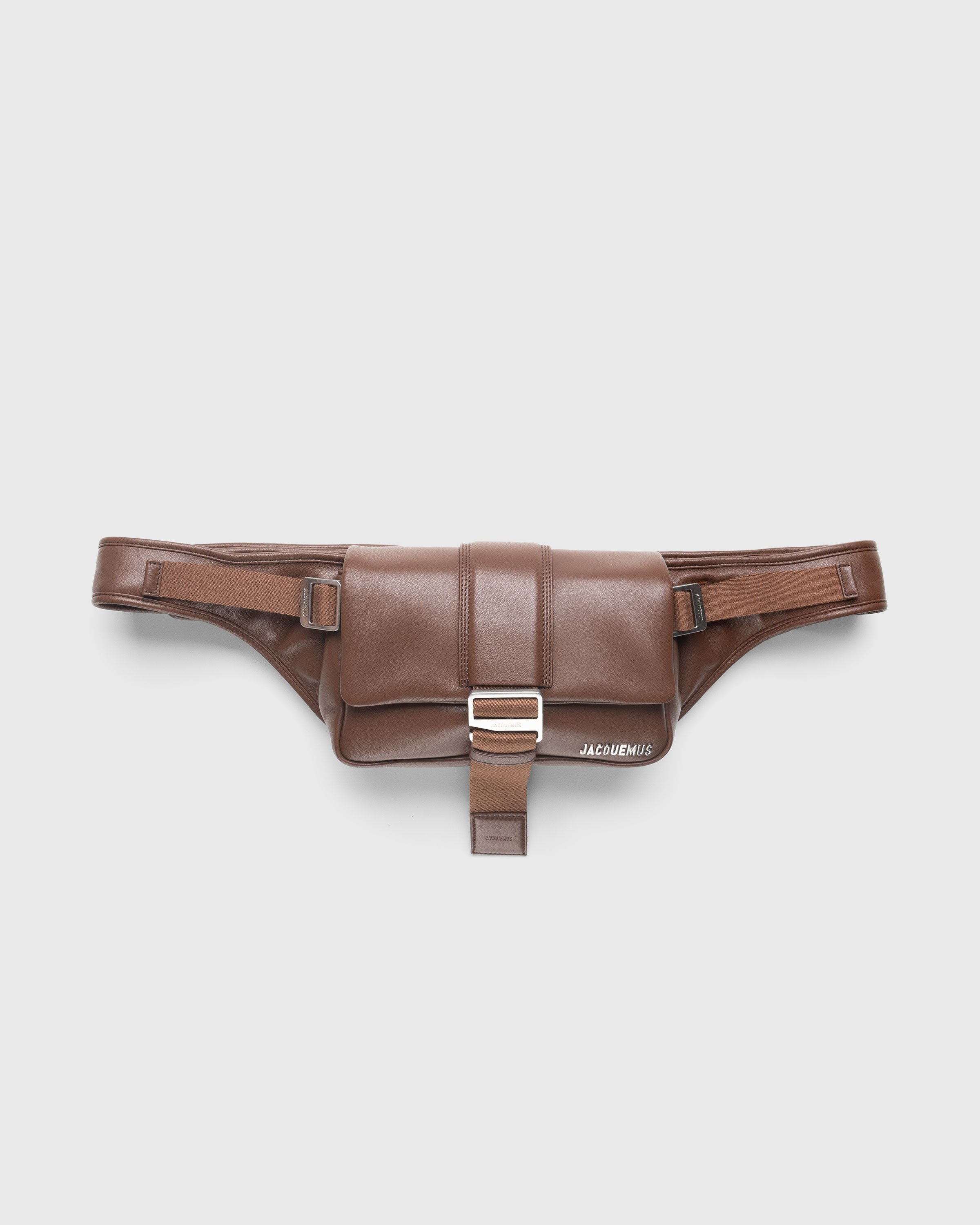Jacquemus La Banane Leather And Canvas Belt Bag (Belt Bags)